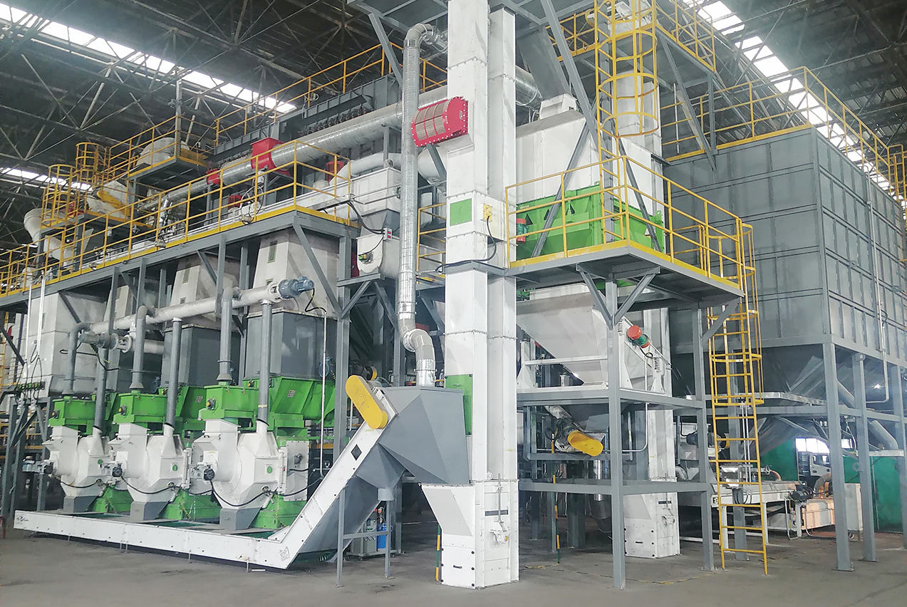 Inner Mongolia Ordos biomass co-firing pellet line in operation at state-owned power plant