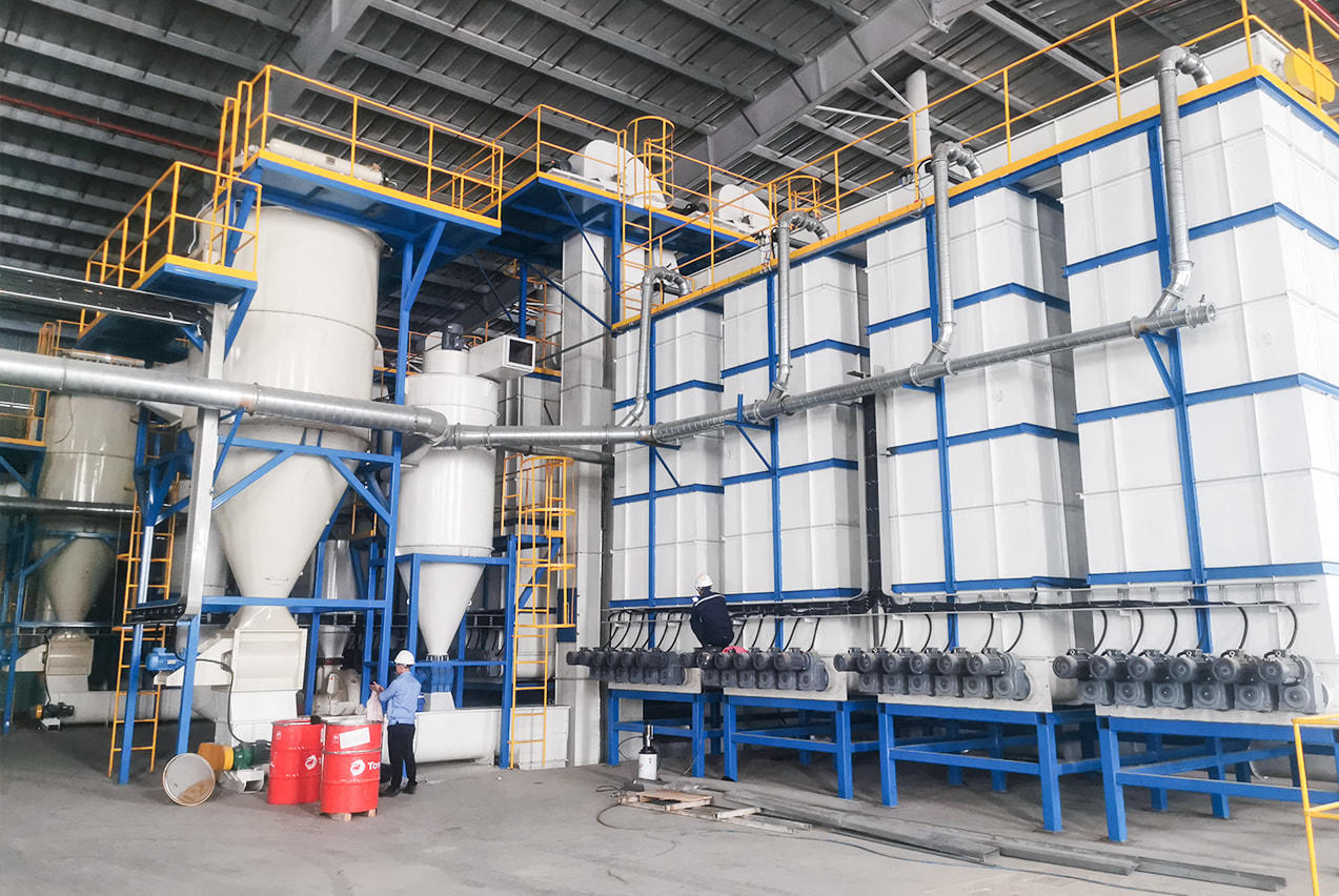 Installation of 24tph wood pellet production line completed 29 June, 2021
