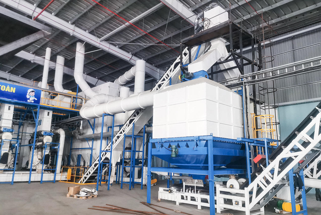 Installation of 24tph wood pellet production line completed 29 June, 2021